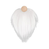 Maxbell 3x Gnome Beards Wooden Balls Wood Nose Ornament Christmas Decoration Style B