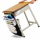 Maxbell Desk Side Hanging Bag File Pens Holder Storage Bag for Office Classroom
