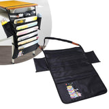 Maxbell Desk Side Hanging Bag File Pens Holder Storage Bag for Office Classroom