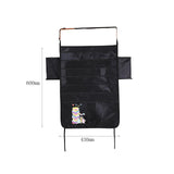Maxbell Desk Side Hanging Bag File Pens Holder Storage Bag for Office Classroom