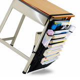 Maxbell Desk Side Hanging Bag File Pens Holder Storage Bag for Office Classroom