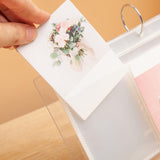 Maxbell Mini Photo Album Desktop Flip Picture Holder Portrait 15.7cmx13.5cmx5.5cm