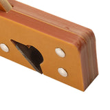 Maxbell Hand Planer Woodcraft Tool Portable Door Planer Surface Smoothing Carpenter Orange