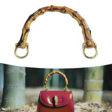 Maxbell U Shaped Bamboo Bag Handle Handmade Bag Handle for Purse Handbag Material