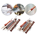 Maxbell Chinese Calligraphy Brushes Sumi Ink Painting for Professional Beginner 7Pcs
