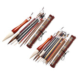 Maxbell Chinese Calligraphy Brushes Sumi Ink Painting for Professional Beginner 7Pcs