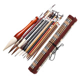 Maxbell Chinese Calligraphy Brushes Sumi Ink Painting for Professional Beginner 11Pcs