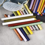 Maxbell 25Pcs sealing wax Sticks DIY Project Melting for Birthday Packages Envelopes