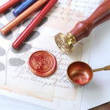 Maxbell 25Pcs sealing wax Sticks DIY Project Melting for Birthday Packages Envelopes