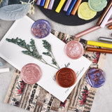 Maxbell 25Pcs sealing wax Sticks DIY Project Melting for Birthday Packages Envelopes