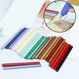 Maxbell 25Pcs sealing wax Sticks DIY Project Melting for Birthday Packages Envelopes