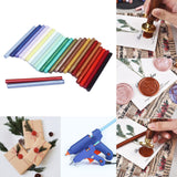 Maxbell 25Pcs sealing wax Sticks DIY Project Melting for Birthday Packages Envelopes