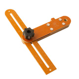 Maxbell T Bevel Sliding Angle Ruler Protractor Adjustable Gauge Laying Floors Tool