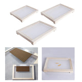 Maxbell Incense Drying Screen Sticks Making Cones Shelf Tray Holder Wooden Rack S