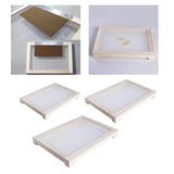 Maxbell Incense Drying Screen Sticks Making Cones Shelf Tray Holder Wooden Rack S
