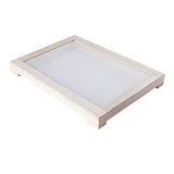 Maxbell Incense Drying Screen Sticks Making Cones Shelf Tray Holder Wooden Rack L