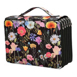 Maxbell Big Capacity Pencil Case Pen Bag Organizer Multipurpose Pouch Portable Black