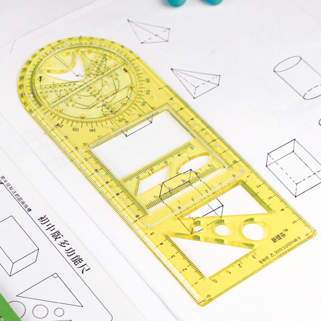 Singapore Math Model Drawing Ruler ⚡️Buy Maxbell Multifunctional Geometric Ruler Supplies Office ...