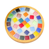 Maxbell Wood Tray Place Mat Hotel Pads Home DIY Mosaic Coaster Kit for Adult Kids Multicolor