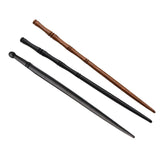 Maxbell Wooden Hair Chop Sticks Retro Jewellery Decorations Traditional for Wedding Black and Brown