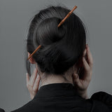 Maxbell Wooden Hair Chop Sticks Retro Jewellery Decorations Traditional for Wedding Black and Brown