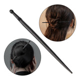 Maxbell Wooden Hair Chop Sticks Retro Jewellery Decorations Traditional for Wedding black