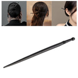 Maxbell Wooden Hair Chop Sticks Retro Jewellery Decorations Traditional for Wedding black