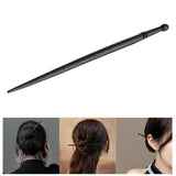 Maxbell Wooden Hair Chop Sticks Retro Jewellery Decorations Traditional for Wedding black