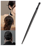 Maxbell Wooden Hair Chop Sticks Retro Jewellery Decorations Traditional for Wedding black