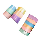 Maxbell 6Pcs Sticky Ball Rolling Tape Funny Crafts Adhesive for Relaxing Party 3.6cm
