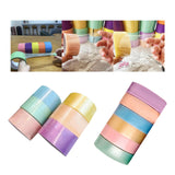 Maxbell 6Pcs Sticky Ball Rolling Tape Funny Crafts Adhesive for Relaxing Party 3.6cm