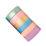 Maxbell 6Pcs Sticky Ball Rolling Tape Funny Crafts Adhesive for Relaxing Party 3.6cm