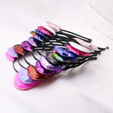 Maxbell 20Pcs Kitten Ears Headband Party Favor Photo Props Cosplay Headdress Black