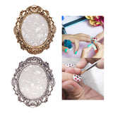 Maxbell Nail Palettes Nail Mixing Palettes Nail Display Nail Painting Pallet DIY Aureate