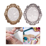 Maxbell Nail Palettes Nail Mixing Palettes Nail Display Nail Painting Pallet DIY Aureate