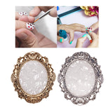 Maxbell Nail Palettes Nail Mixing Palettes Nail Display Nail Painting Pallet DIY Aureate