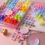 Maxbell 200 Pieces Cat Claw Wax Sealing Beads for Embellishment of Cards Envelope Blue Green