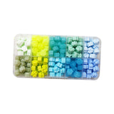 Maxbell 200 Pieces Cat Claw Wax Sealing Beads for Embellishment of Cards Envelope Blue Green