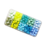 Maxbell 200 Pieces Cat Claw Wax Sealing Beads for Embellishment of Cards Envelope Blue Green