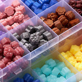 Maxbell 200 Pieces Cat Claw Wax Sealing Beads for Embellishment of Cards Envelope Metal color