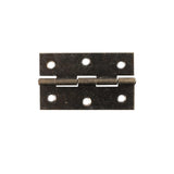 Maxbell 10Pcs Metal Hinges Closing Hinge Connectors for Closet Cabinet Wooden Box Bronze