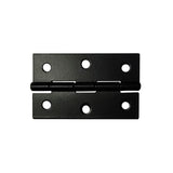 Maxbell 10Pcs Metal Hinges Closing Hinge Connectors for Closet Cabinet Wooden Box Black
