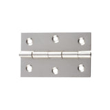 Maxbell 10Pcs Metal Hinges Closing Hinge Connectors for Closet Cabinet Wooden Box Argent