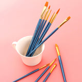 Maxbell Paint Kit Cosplay 10 Brushes Theatre Painting Halloween Facepaint