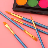 Maxbell Paint Kit Cosplay 10 Brushes Theatre Painting Halloween Facepaint