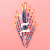 Maxbell Paint Kit Cosplay 10 Brushes Theatre Painting Halloween Facepaint