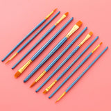 Maxbell Paint Kit Cosplay 10 Brushes Theatre Painting Halloween Facepaint