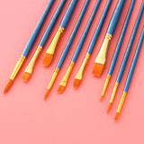 Maxbell Paint Kit Cosplay 10 Brushes Theatre Painting Halloween Facepaint