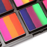 Maxbell Paint Kit Cosplay 10 Brushes Theatre Painting Halloween Facepaint