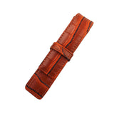 Maxbell Retro Style Pencil Case Pouch Pen Stationery Bag for Students Adults School Brown